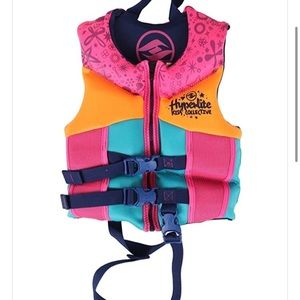 Hyperlite girls child life vest/jacket